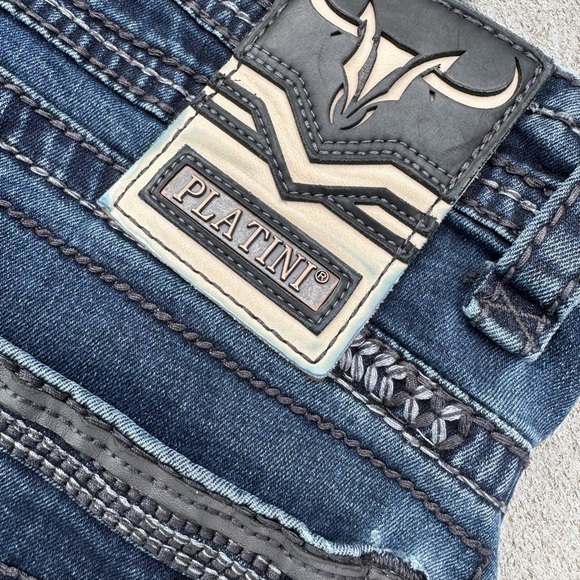 Men’s Platini boot cut jeans size 42 x 30 - Picture 1 of 5